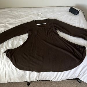 Small brown tunic